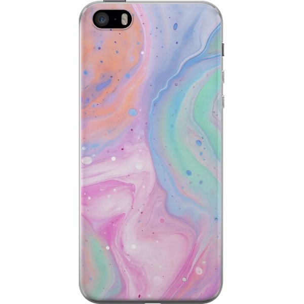 Apple iPhone SE (2016) Gjennomsiktig deksel Pastellmarmor