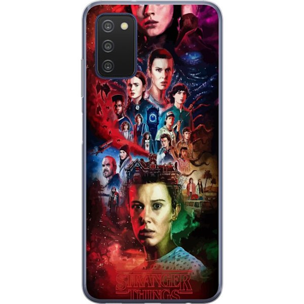 Samsung Galaxy A03s Gennemsigtig cover Stranger Things