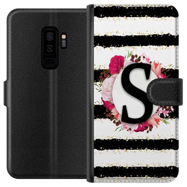 Kompatibelt Lommeboketui til Samsung Galaxy S9+ Bokstaven S