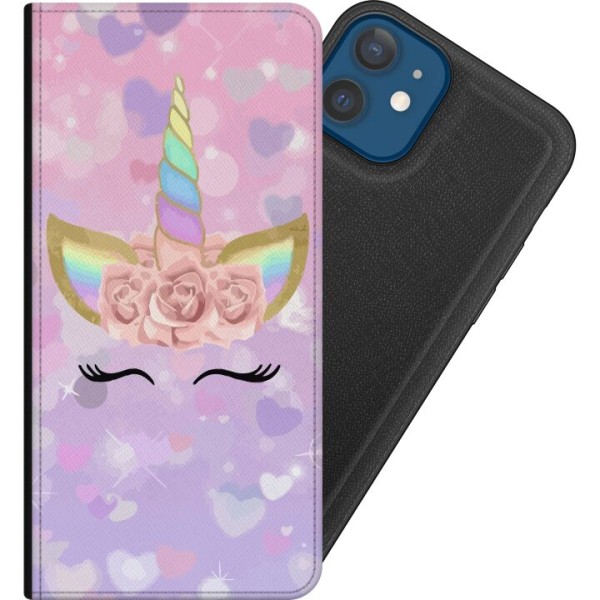 Apple iPhone 12  Tegnebogsetui Unicorn