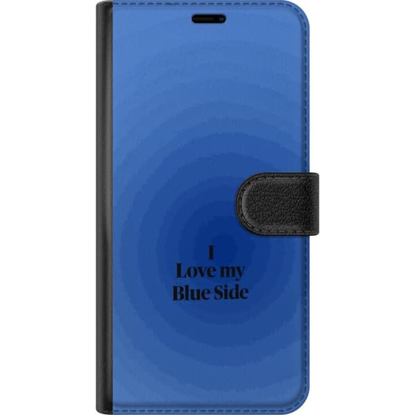 Kompatibel Tegnebogsetui til Xiaomi Poco X3 NFC I Love My Blue Side blå