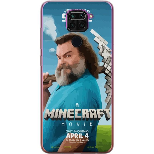 Xiaomi Redmi Note 9 Läpinäkyvä kuori Minecraft-elokuva