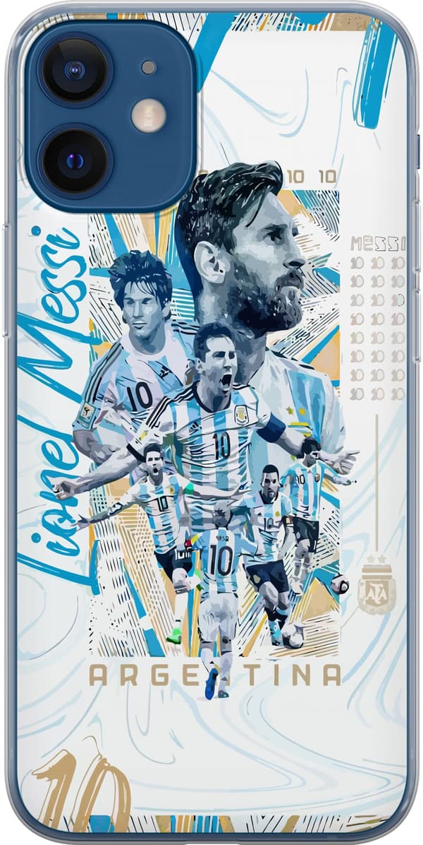 Kompatibel Mobilcover til Apple iPhone 12 mini Lionel Messi