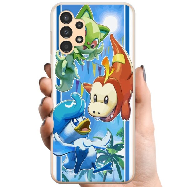 Samsung Galaxy A13 TPU Matkapuhelimen kuori Pokemon Team