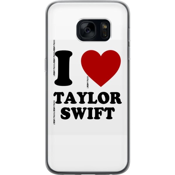 Samsung Galaxy S7 Gjennomsiktig deksel Taylor Swift