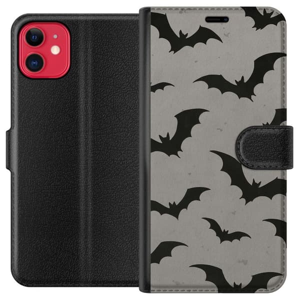 Kompatibel Tegnebogsetui til Apple iPhone 11 Flutterprint