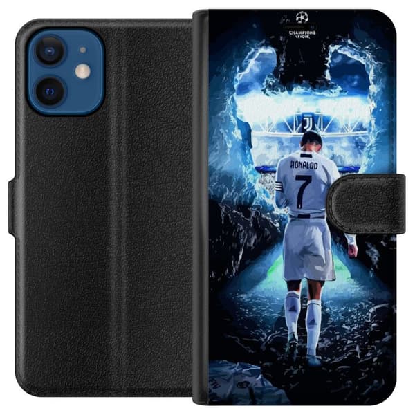 Kompatibelt Plånboksfodral till Apple iPhone 12 mini Ronaldo