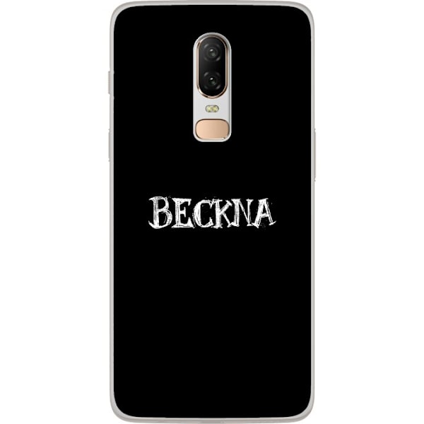 OnePlus 6 Gennemsigtig cover BECKNA