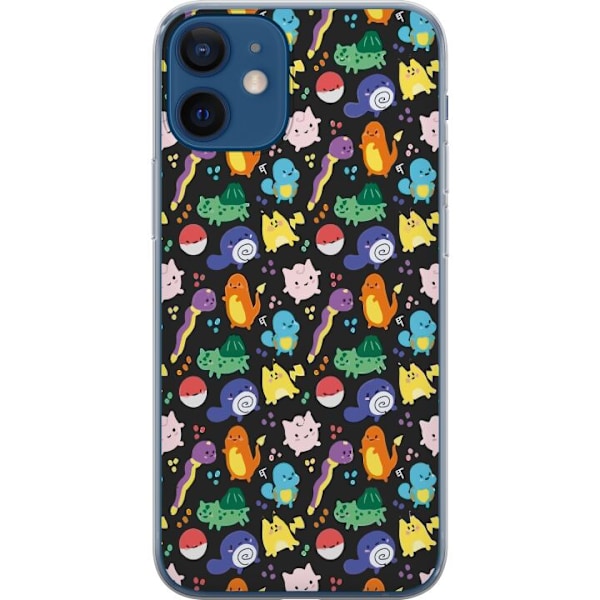 Apple iPhone 12 mini Gennemsigtig cover Pokemon