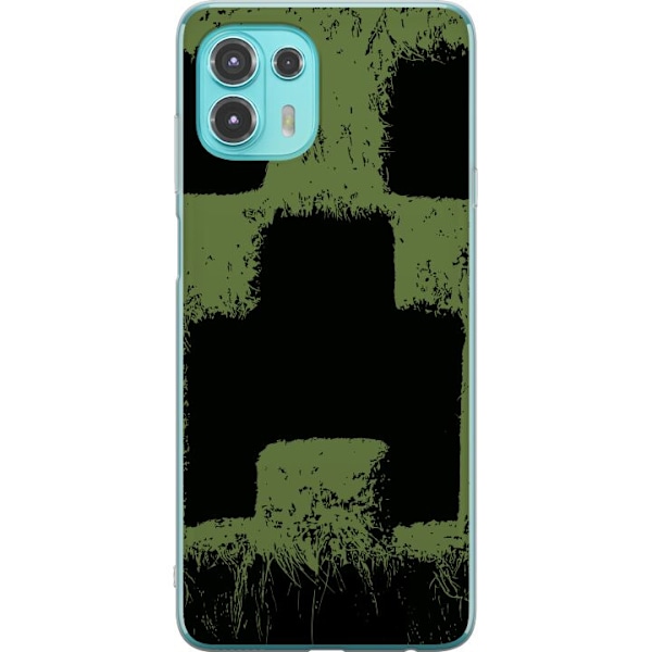 Motorola Edge 20 Lite Genomskinligt Skal A Minecraft Movie