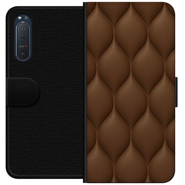 Sony Xperia 5 II Plånboksfodral Cocoa Scales