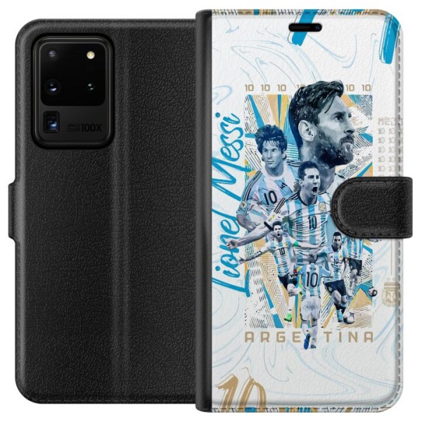 Samsung Galaxy S20 Ultra Plånboksfodral Lionel Messi