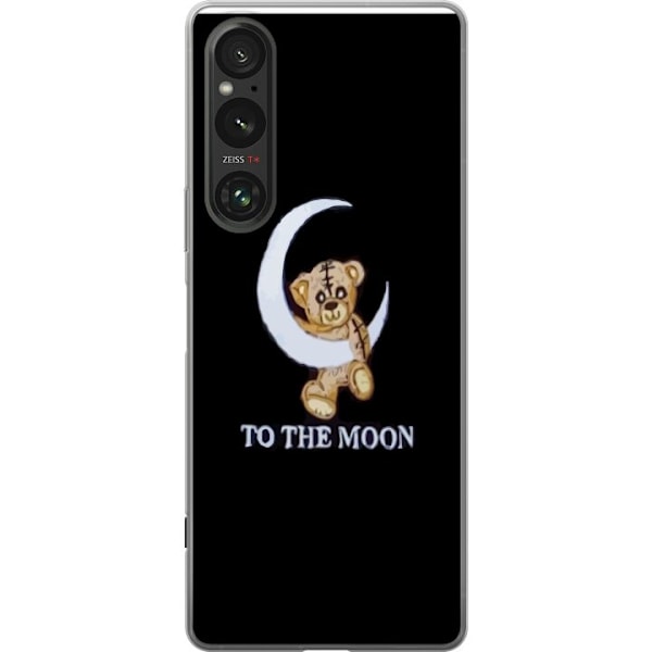 Sony Xperia 1 VI Läpinäkyvä kuori Kohti kuuta