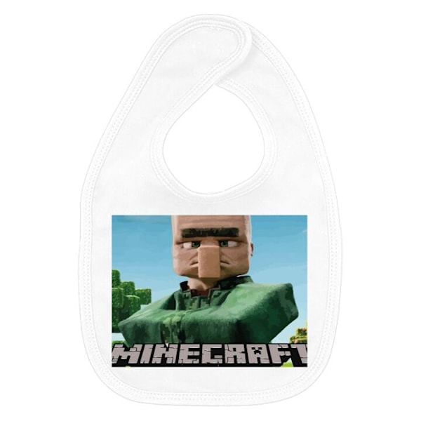 Vauvan Ruokalappu A Minecraft Movie Valkoinen one size