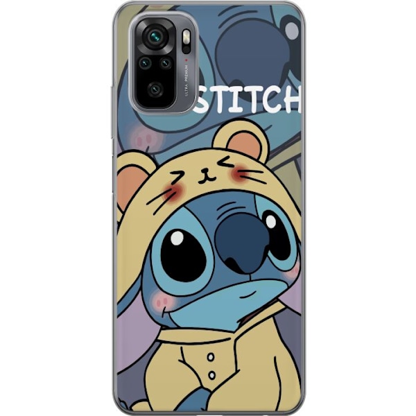 Xiaomi Redmi Note 10 Läpinäkyvä kuori Ommel