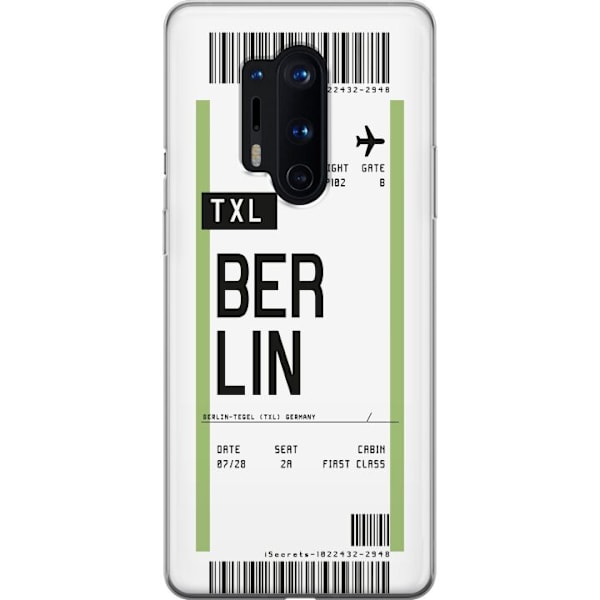 OnePlus 8 Pro Gennemsigtig cover Berlin