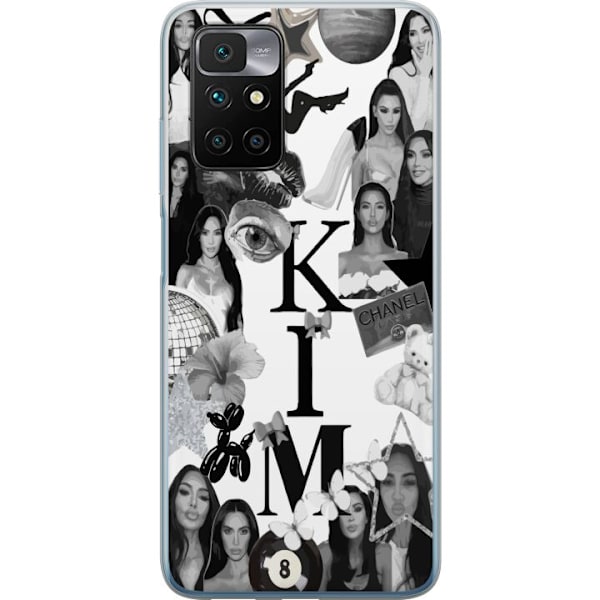 Xiaomi Redmi 10 Läpinäkyvä kuori Kim Kardashian – Aesthetic Look 2025