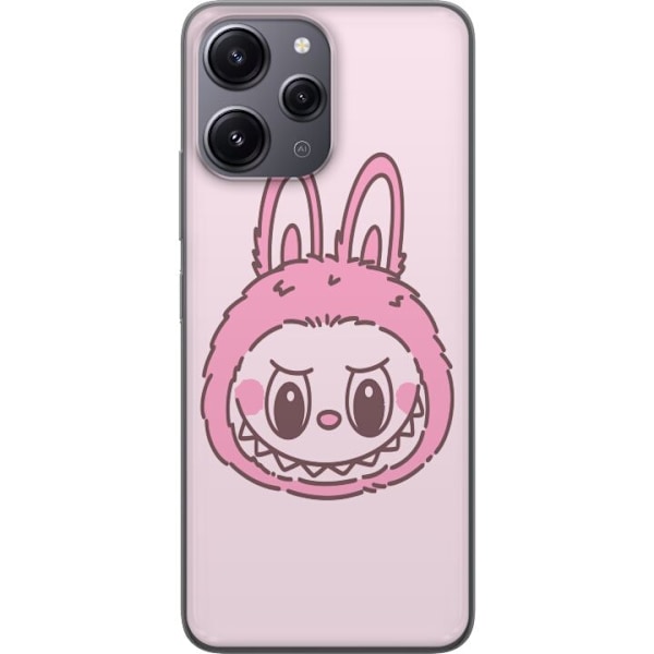 Xiaomi Redmi 12 Läpinäkyvä kuori Labubu Eläinradan Bunny-versio