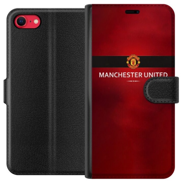 Apple iPhone 8 Lompakkokotelo Manchester United