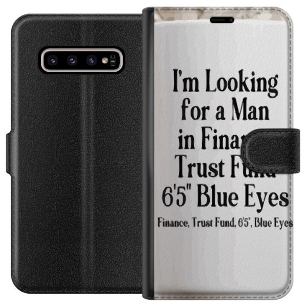 Samsung Galaxy S10+ Plånboksfodral I’m looking for a man in