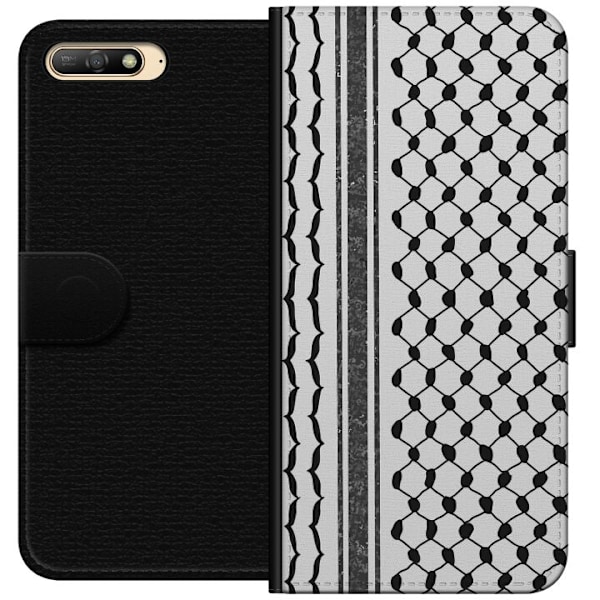 Huawei Y6 (2018) Plånboksfodral Palestinskt mönster – insp