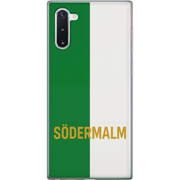 Samsung Galaxy Note10 Läpinäkyvä kuori Södermalm - jalkapa