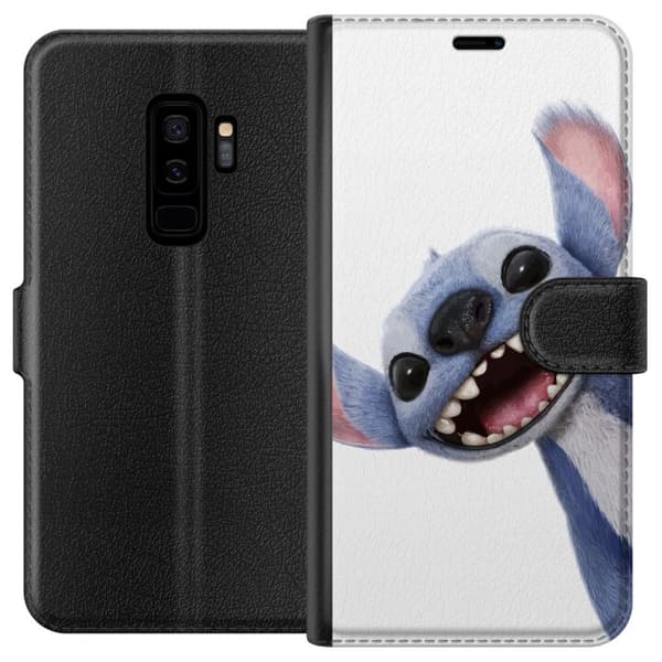 Kompatibel Tegnebogsetui til Samsung Galaxy S9+ Lilo & Stitch