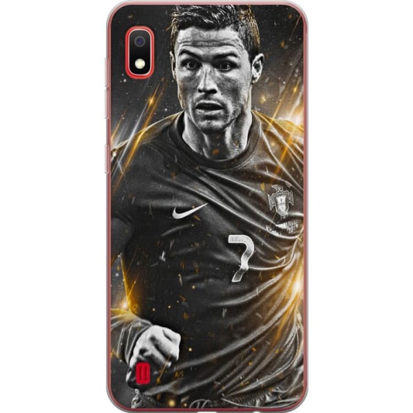 Samsung Galaxy A10 Gennemsigtig cover Ronaldo