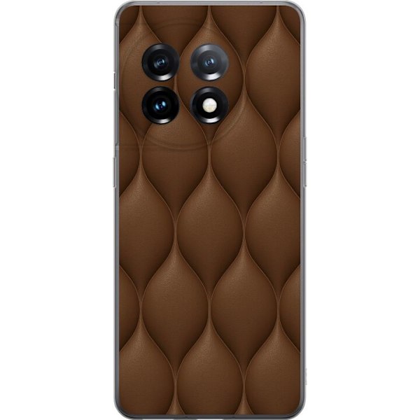 OnePlus 11R Genomskinligt Skal Cocoa Scales