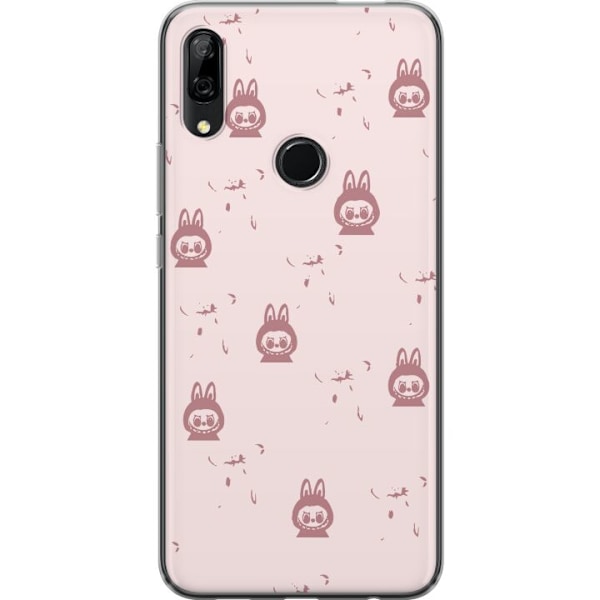 Huawei P Smart Z Läpinäkyvä kuori Labubu Neon Pop - Neonvärinen pop art hirviö