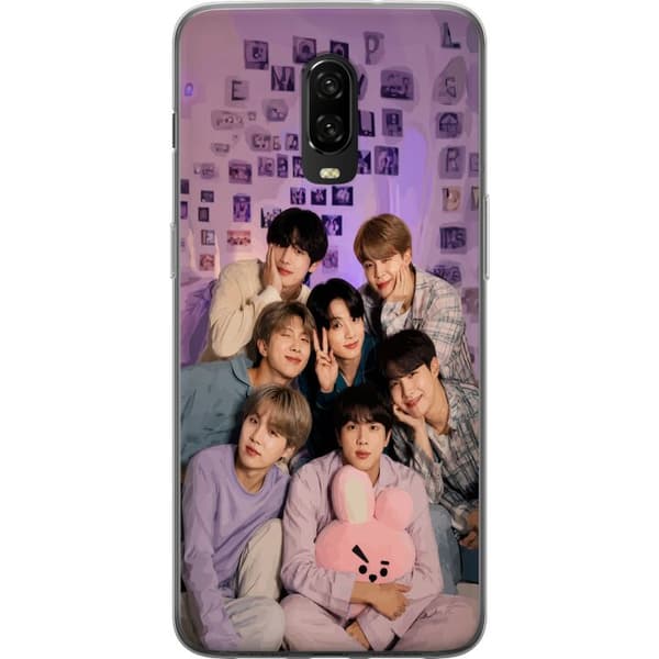 Kompatibelt Mobildeksel til OnePlus 6T BTS lila