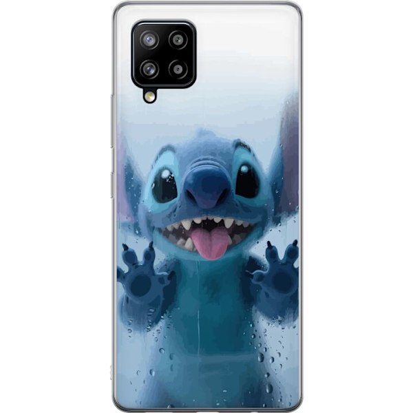 Samsung Galaxy A42 5G Genomskinligt Skal Stitch Window View