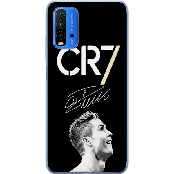 Xiaomi Redmi Note 9 4G Gjennomsiktig deksel CR7 Ronaldo