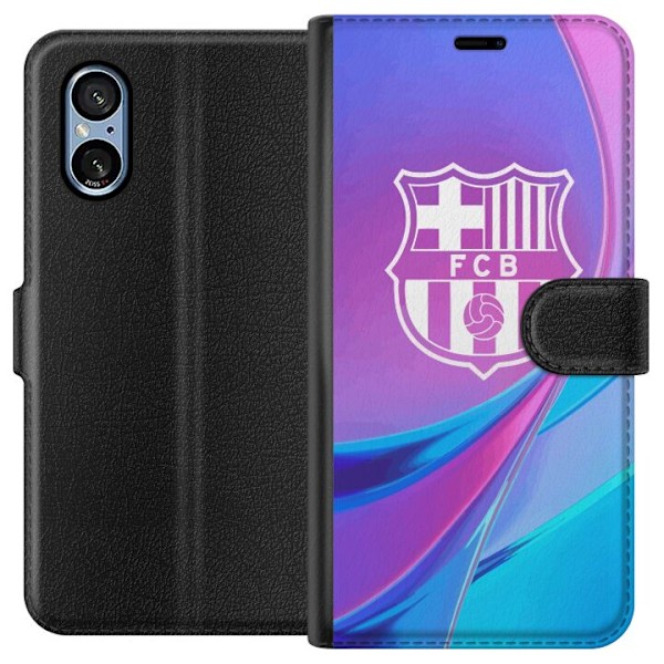 Sony Xperia 5 V Tegnebogsetui FC Barcelona