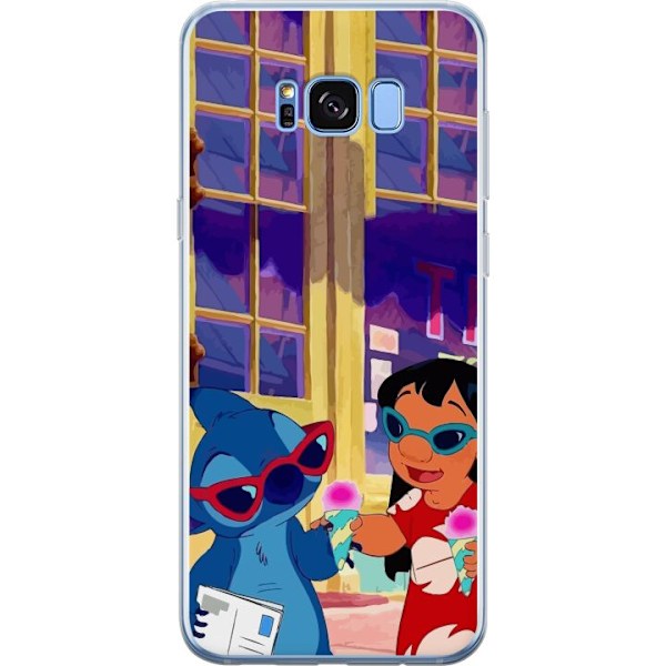 Samsung Galaxy S8+ Läpinäkyvä kuori lilo ja stitch 2025