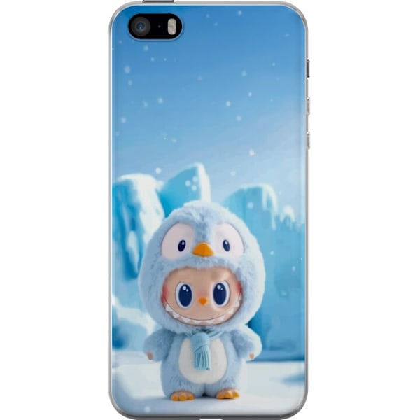 Apple iPhone SE (2016) Gennemsigtig cover sort ridder fortnite