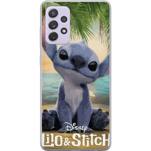 Samsung Galaxy A52s 5G Genomskinligt Skal Stitch Kärleksfull – Med Hjärtan & Kawaii-känsla