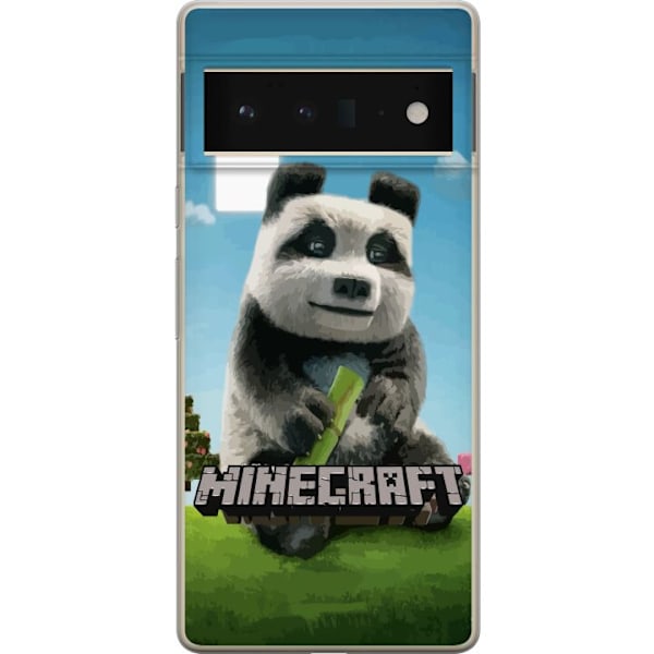 Google Pixel 6 Pro Läpinäkyvä kuori A Minecraft Movie