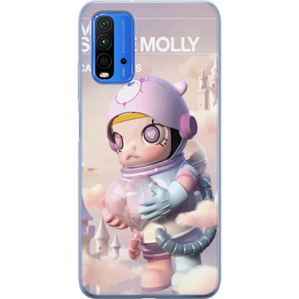 Xiaomi Redmi 9T Genomskinligt Skal Mega Space Molly Care Bears Series - Share Bear Edition