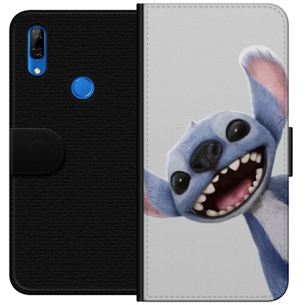 Huawei P Smart Z Plånboksfodral Stitch i Fart – Kawaii Design för Fans & Barn