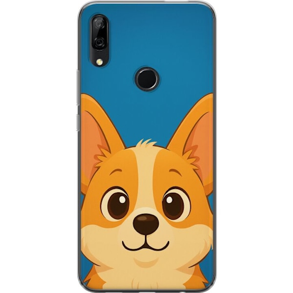 Huawei P Smart Z Genomskinligt Skal Hello Corgi
