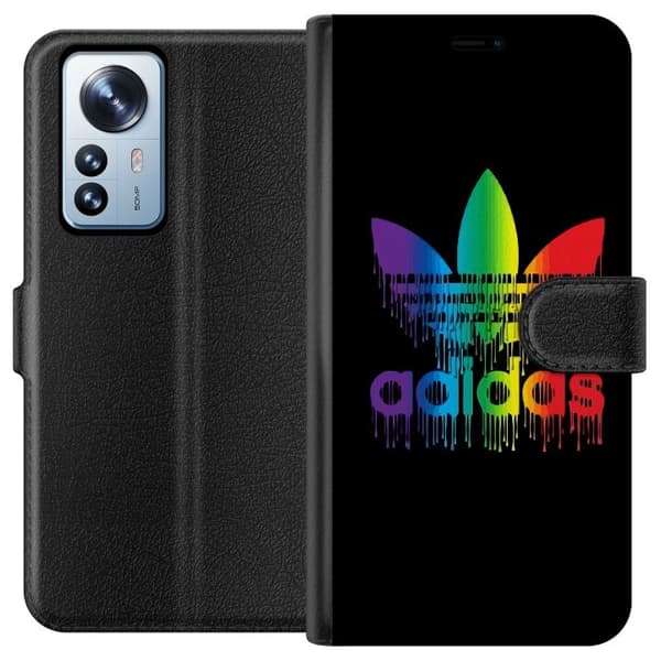 Kompatibelt Plånboksfodral till Xiaomi 12 Pro Adidas
