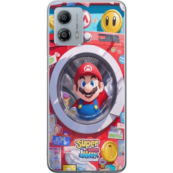 Motorola Moto G53 Gennemsigtig cover Mario