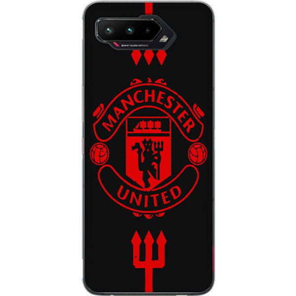 Asus ROG Phone 5 Gennemsigtig cover ManchesterUnited