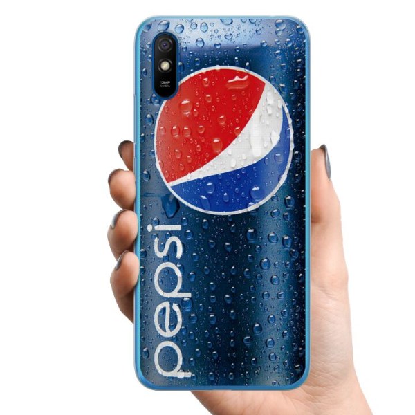 Xiaomi Redmi 9A TPU Mobilcover Pepsi Can