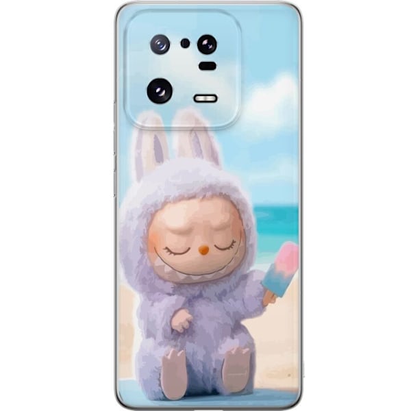 Xiaomi 13 Pro Läpinäkyvä kuori Labubu Vaaleanpunainen Tunne