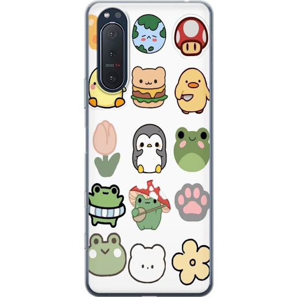 Sony Xperia 5 II Gjennomsiktig deksel Kawaii Friends
