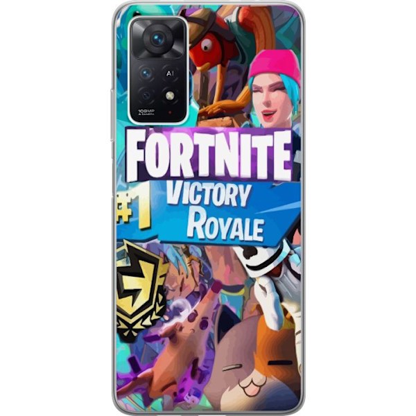 Xiaomi Redmi Note 11 Pro 5G Gjennomsiktig deksel Fortnite