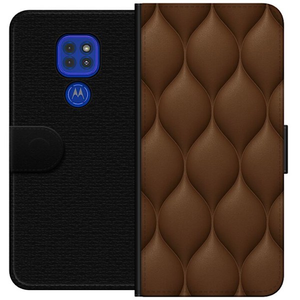 Motorola Moto G9 Play Plånboksfodral Cocoa Scales
