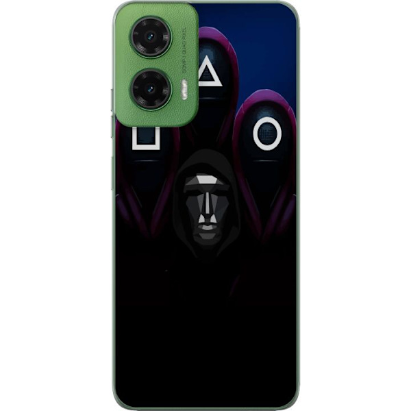 Motorola Moto G35 Läpinäkyvä kuori Squid Game Kausi 3 Uudet Ikoni Suosittu Sarja TV Motiivi Aasialainen Draama Trendikäs Graafinen Suunnittelu
